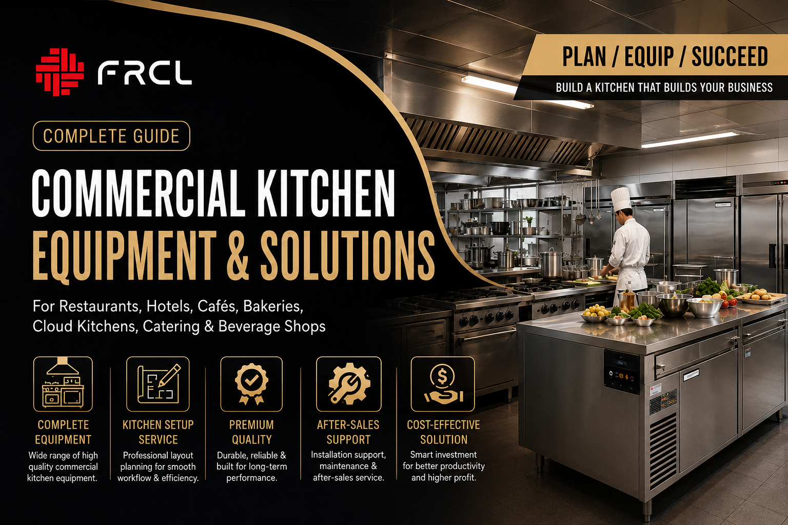 Best Commercial Kitchen Equipment Supplier in Dhaka  FRCL